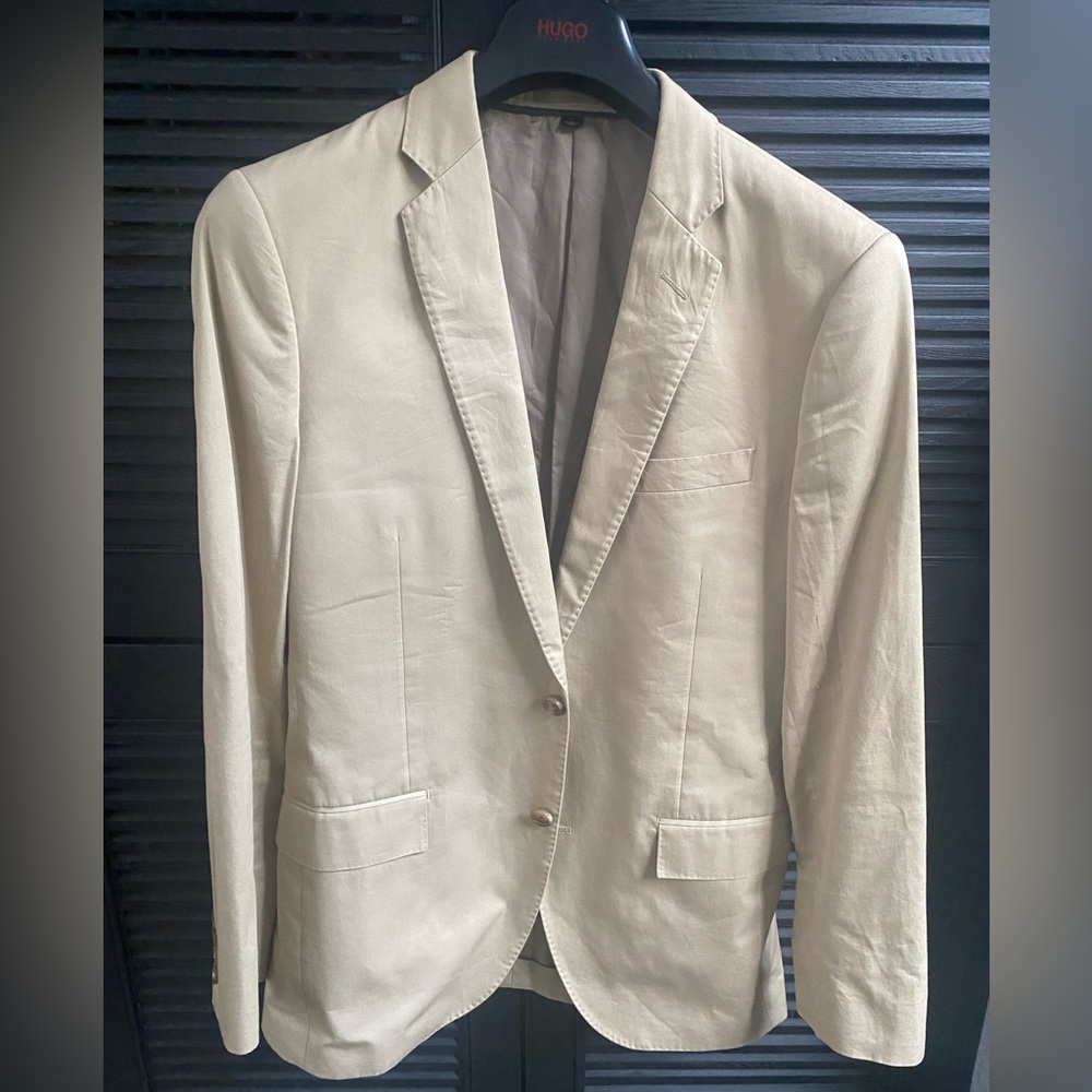 J crew size 38 tan blazer